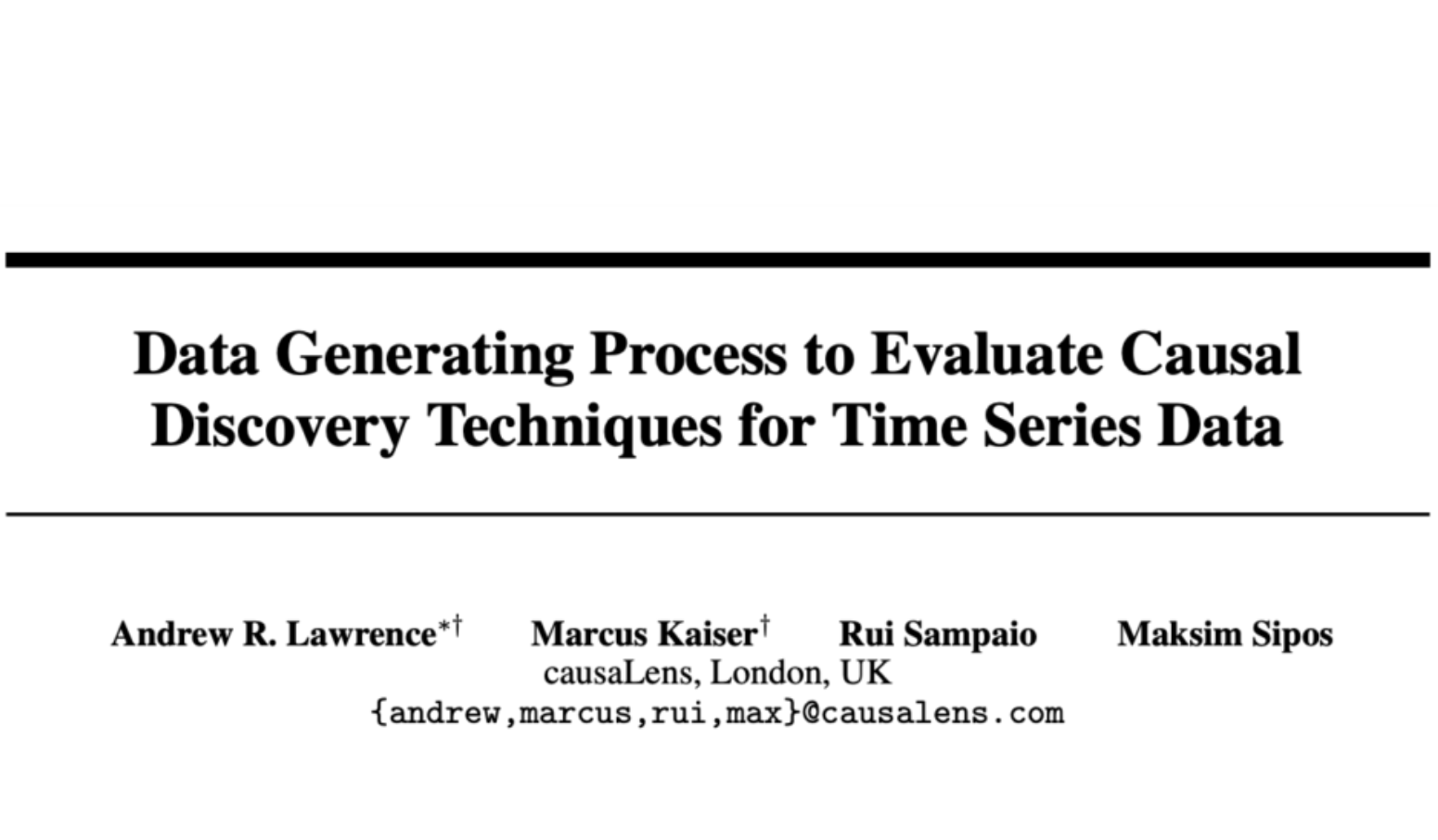 time series